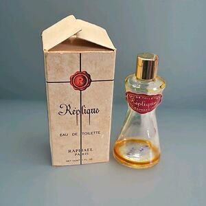 Raphael Réplique Eau de Toilette Mini Perfume 1 fl oz with Box- Empty